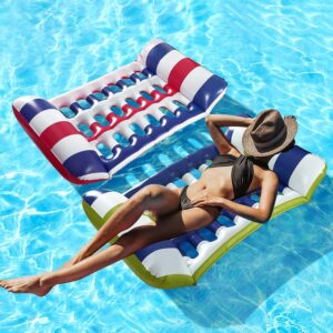 2 Pack Pool Floats Rafts Review